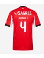 Benfica Antonio Silva #4 Replika Hemmakläder 2025-26 Kortärmad